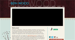 Desktop Screenshot of bethwoodmusic.com